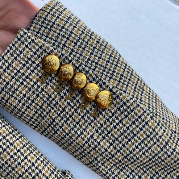 ❌SOLD❌A.L.C. Sedgwick Blazer Plaid Multi Jacket - Picture 5 of 10